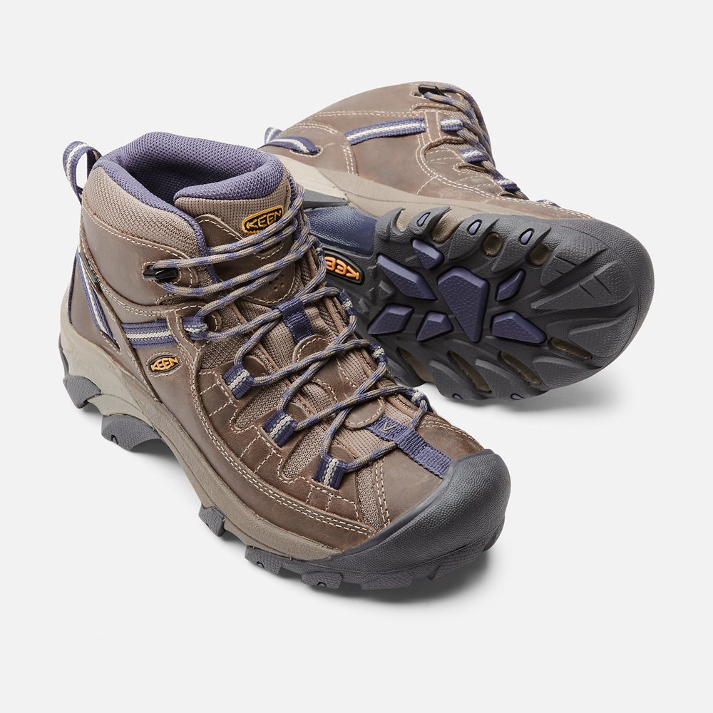 Keen Outdoor Bot Kadın Kahverengi - Targhee Ii Waterproof Mid - Türkiye EBAS54638